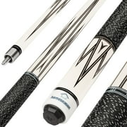 Pool Cue Stick 58" Billiard Cue Sticks Nylon Thread Grip Professional Low Deflection Pool Sticks Maple Wood Pool Sticks 13mm Tip 20oz