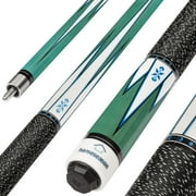 Pool Cue Stick 58" Billiard Cue Sticks Nylon Thread Grip Professional Low Deflection Pool Sticks Maple Wood Pool Sticks 13mm Tip 21oz