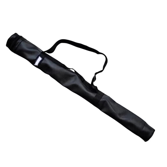 Pool Cue Storage Bag PU Leather Baseball Bat Backpack Equipment Bag Light Weight Cue Case Carry Bag Enduring