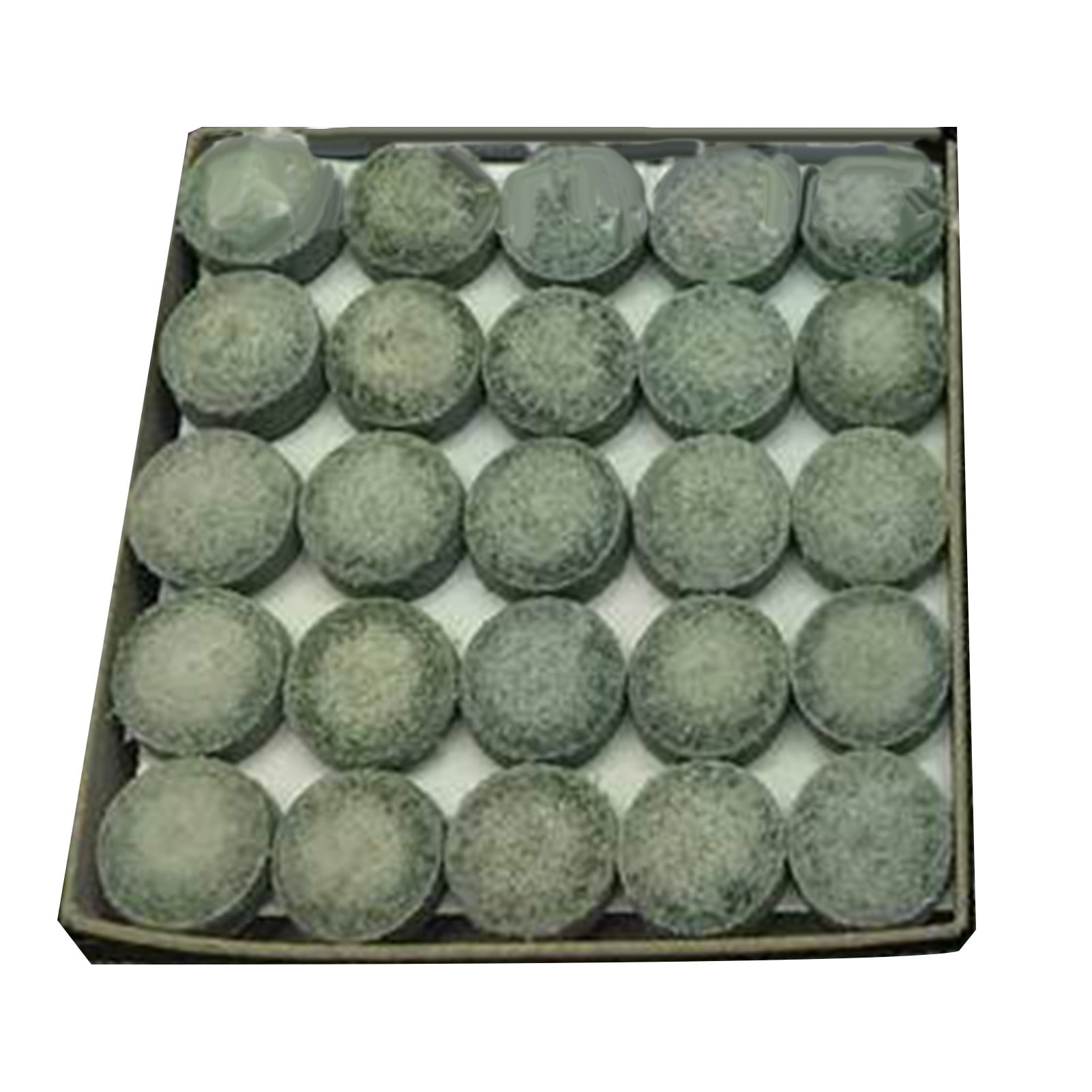 Pool Cue Tip Replacement Kit with Glue and Storage Box for 9mm Snooker