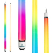 Pool Cues 57 inch Pool Cue Stick with 12.7mm Fiber Leather tip for Beginner, Commercial and Home