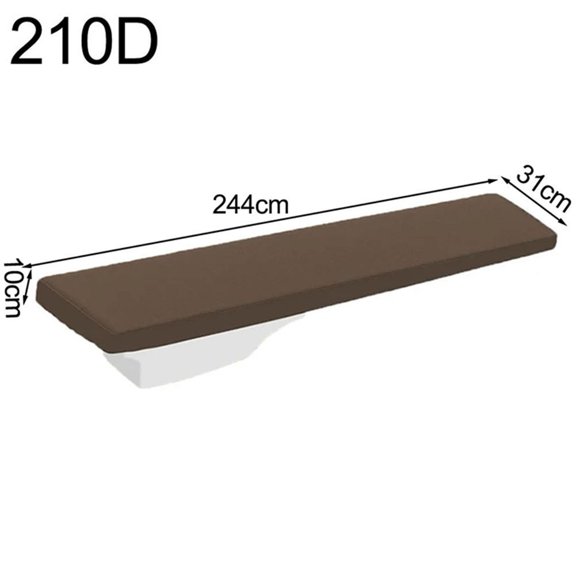 Pool Diving Board Cover Weather Resistant Dustproof with Sunscreen 210D Oxford