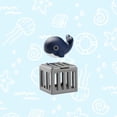 thumbnail image 1 of Pool Diving Toy Set with Sea Animal Figures and Rescue Cages, Water Exploration Game for Swimming Fun, Weighted Design for Consistent Dives, Encourages Active Underwater Play and Confidence, 1 of 4