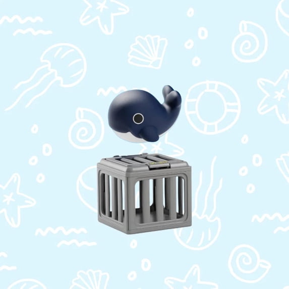Pool Diving Toy Set with Sea Animal Figures and Rescue Cages, Water Exploration Game for Swimming Fun, Weighted Design for Consistent Dives, Encourages Active Underwater Play and Confidence