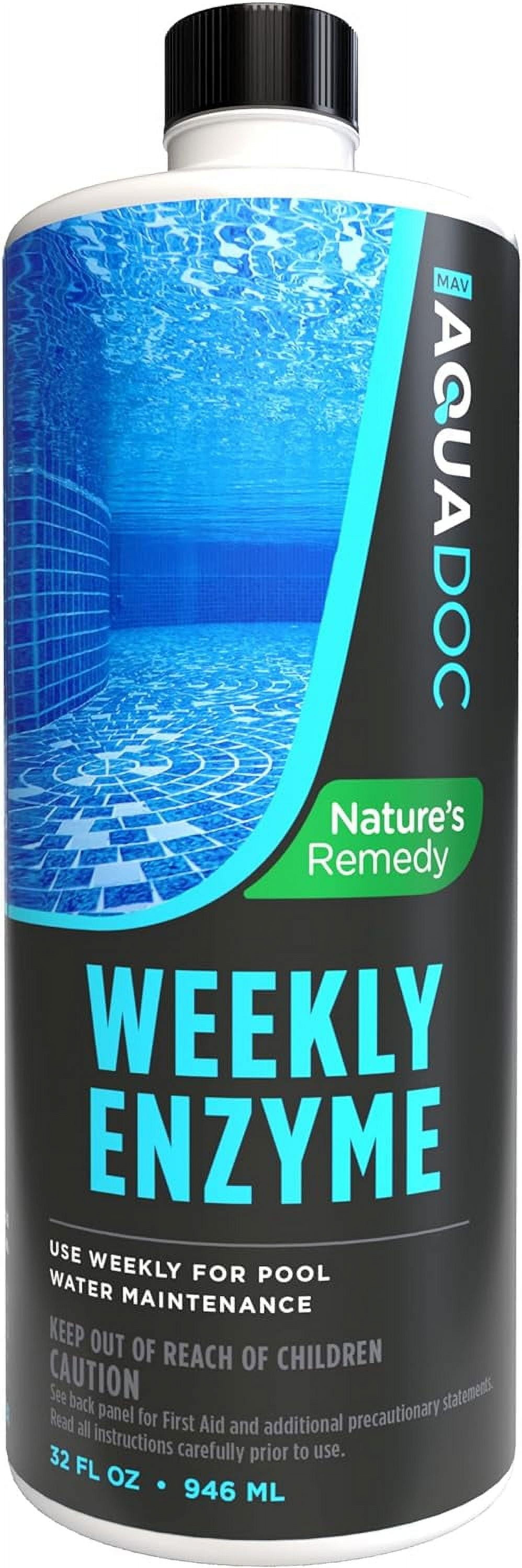 Pool Enzyme Treatment Weekly Natural Enzymes for Pools works as an