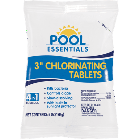 Pool Essentials 3-Inch Chlorine Tablet, For Swimming Pool Use