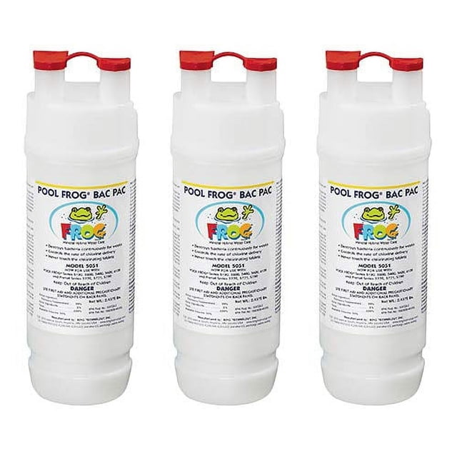 Pool FROG Bac Pac 3-pack - Use with Pool FROG Models - Walmart Business ...
