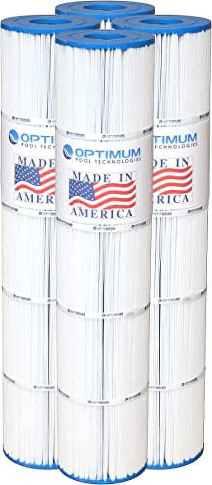 Pool Filter 4-Pack, Replaces Jandy CL580 R0357900, Unicel C-7482, Filbur FC-0820, & Pleatco PJAN145 Filter Cartridges - Made in USA