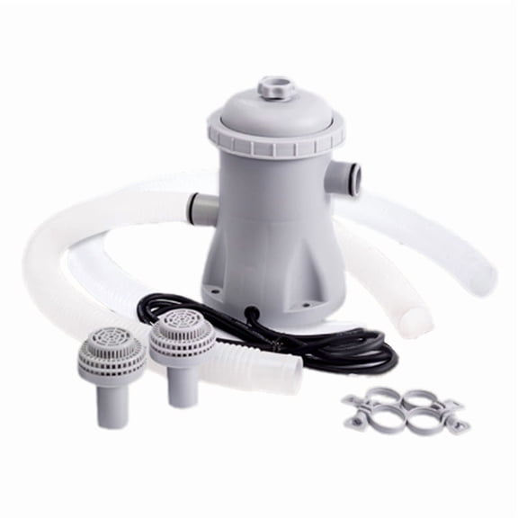 Pool Filter Pump 330 GPH Paddling Pool Electric Water Pump Pool Pumps Ground Small Pool Filter Pump US Plug