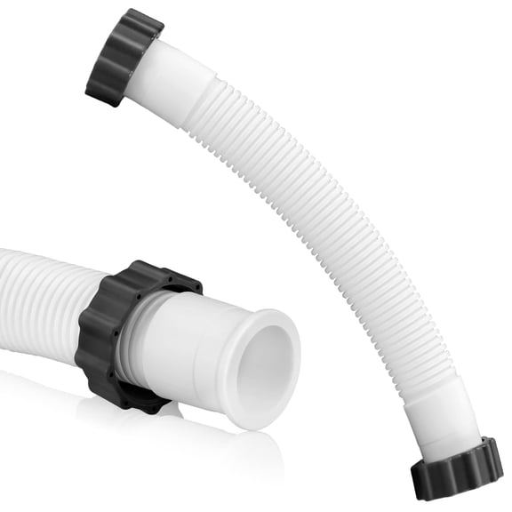 Pool Filter Pump Hose 16 Inch, Compatible with Pool Sand Filter Pumps & Saltwater Systems, 1.5" Connection Pump Hose for Filter Pumps