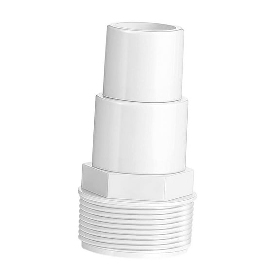 Pool Filter Pump Hose Adapter Threaded Hose Fittings Quick Connect Lightweight Replace for Swimming Pool, Parts Plumbing Connection Accs