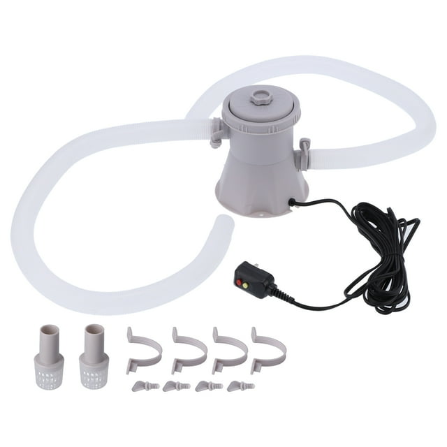 Pool Filter Pump with GFCI for Above Ground Pools 300GPH Pump Flow Rate