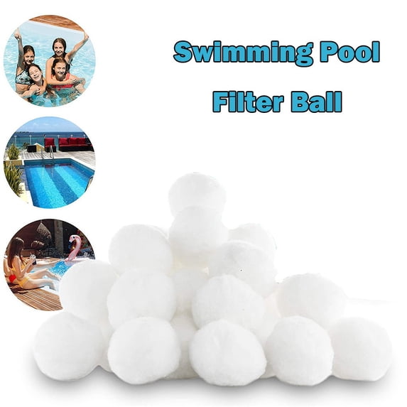 Pool Filter Sand Alternative,Quartz Sand Filterballs 700g,High-Quality Filter Sand for Efficient Pool or Aquarium Water Purification