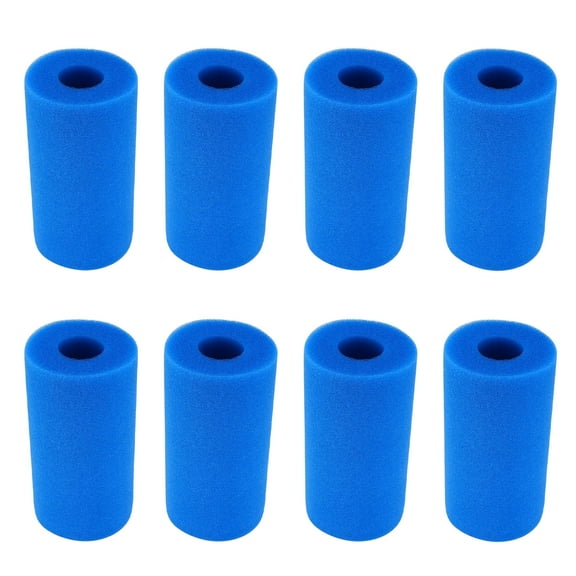 Pool Filter Type B Reusable Washable Pool Sponge Filter, Reusable Swimming Cartridge Foam Filter for Compatible with in-tex Type B, Washable Sponge Foam Cartridge Suitable Pool Reusable Foam Filter