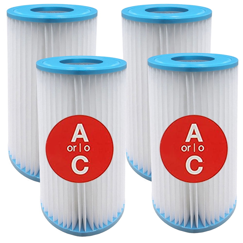 Pool Filters Type A or C, Pool Filter Cartridge Pumps Set, Compatible
