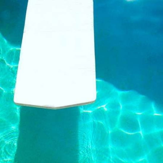 Pool Float Canvas Art - Lisa Hill Saghini (24 x 24)