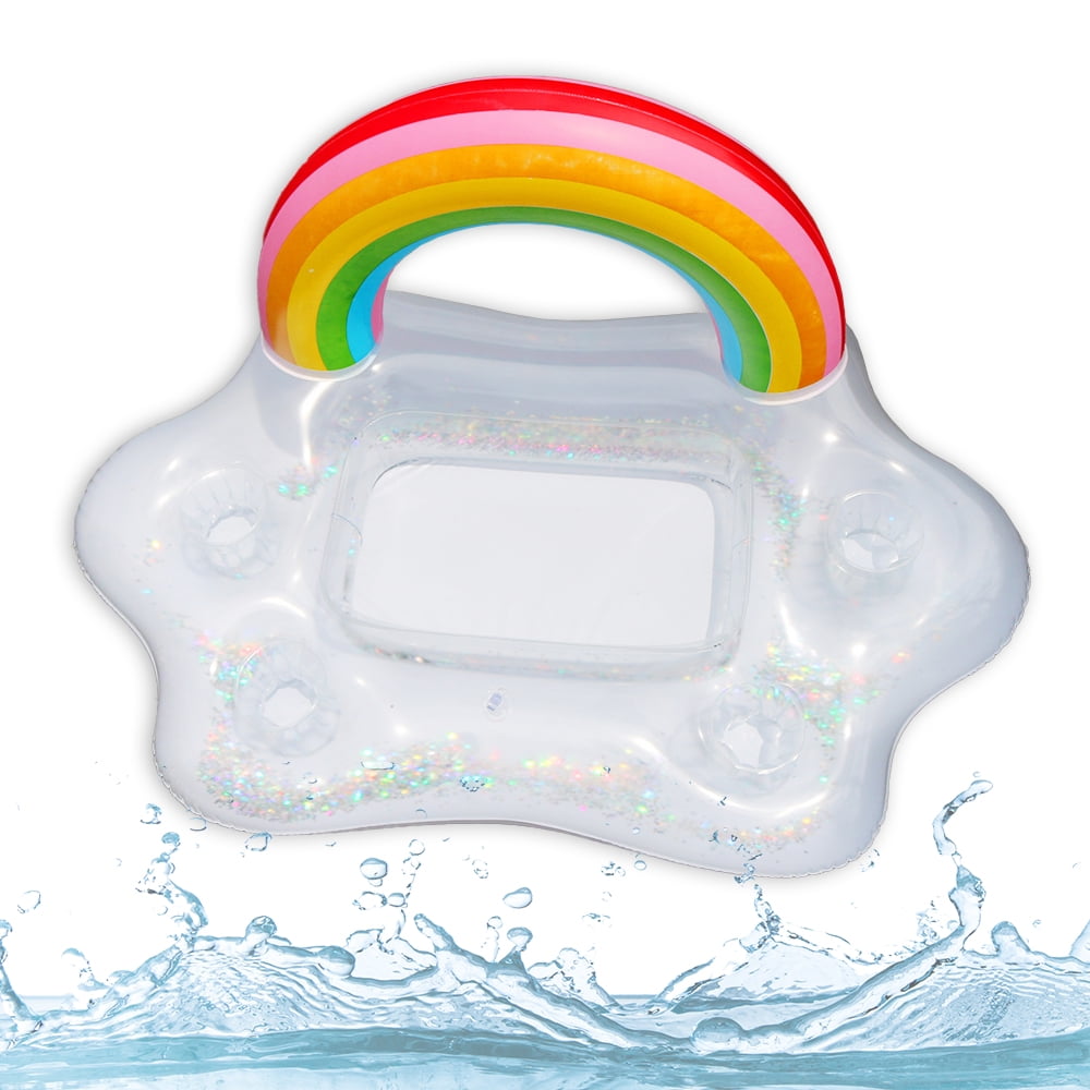 Pool Float Chair with Cupholder, Pool Floats for Adults, Inflatable