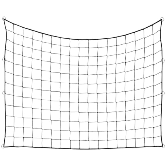 Pool Float Net Storage, 70.9 x 41 in / 180 x 105 cm Extra Large Hanging Pool Toy Holder with 10 S-Hooks and Ties, Quick-Dry Mesh Organizer for Inflatable Rafts Accessories Storage, Black