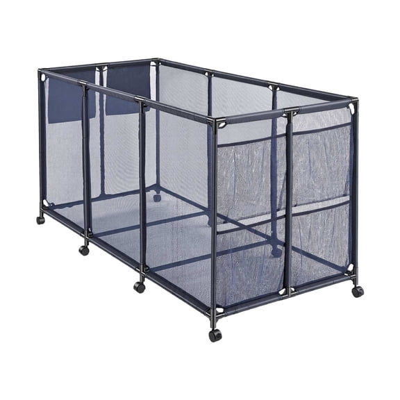 Pool Float Storage Organizer, 69x32x35in Rolling Basket