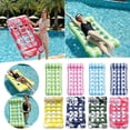 thumbnail image 1 of Pool Float,Water Lounger,Inflatable Floating Mat With Headrest,Portable Air Mattress For Pool Beach And Water Relaxation, 1 of 8