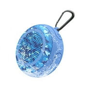 Pool Floating Speaker Portable Speaker 5W Bluetooth Speaker Bluetooth 5.0 IPX 7 Waterproof Also Compatible with TF Card