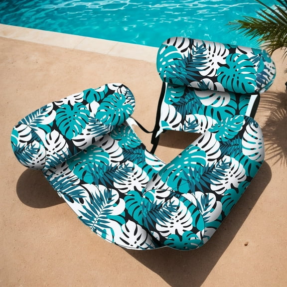 Pool Floats Adult Pool Noodles Water Floats for Adults Lounge Chair Floating Lounger Toys Water Hammock for Summer Swimming River Beach Vacation Tanning Outdoor handsome