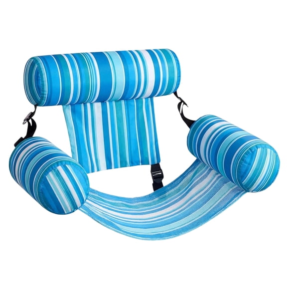 Pool Floats Chairs Adult,Inflatable Pool Lounge,Plant Pattern Floating Mat Hammock,Blow up Water Chairs Noodles rafts for Party Summer Water Beach Fun