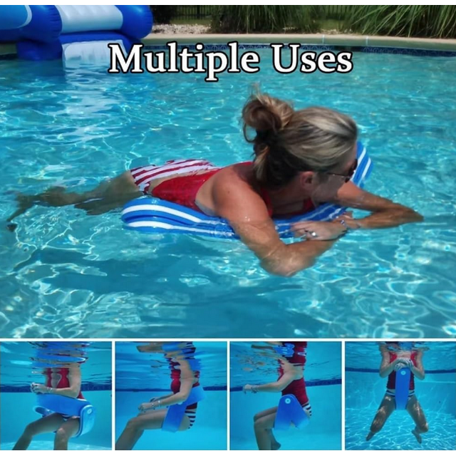 Pool Floats Grandfloats Float N Fold Water Chair Civilized 3 in 1 Pool Floats Grandfloats Float N Fold Water Chair Civilized 3 in 1