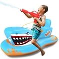 thumbnail image 1 of Pool Floats for Kids, Inflatables Shark Ride-on Water Toys with Watergun Swimming Game Boy Girl 3-12, 1 of 10