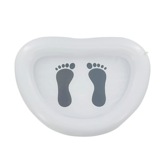 Pool Foot Wash Basin – Inflatable Soaking Tub for Swimming Pools & Hot Tubs, Portable Foot Cleaner for Entry/Exit, Spa Treatment & Debris Removal