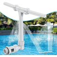 thumbnail image 1 of Pool Fountain - Dual Spray Water Fountains for Above Ground/Inground Pools, 2-in-1 Adjustable Waterfall Pool Sprinkler Fountain for Cooling (for in-tex & for Best-Way & Hay-Ward & Cole-Man), 1 of 8