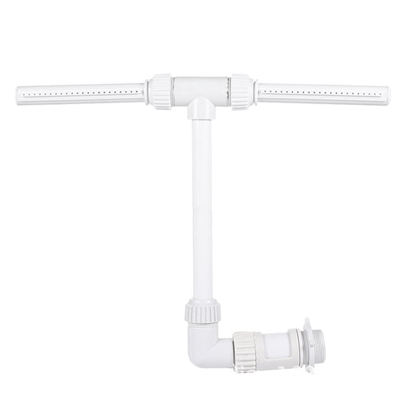 Pool Fountain for Above in-Ground Pools Adjustable Dual Waterfall Ground,Swimming Pool Spa Water Fountain,Pool Accessory