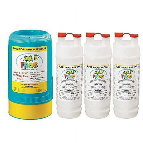 Pool Frog Mineral Purifier Replacement Above Ground Value Pack (Regular Value Pack)