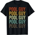 thumbnail image 1 of Pool Guy Swimming Pool T-Shirt, 1 of 4