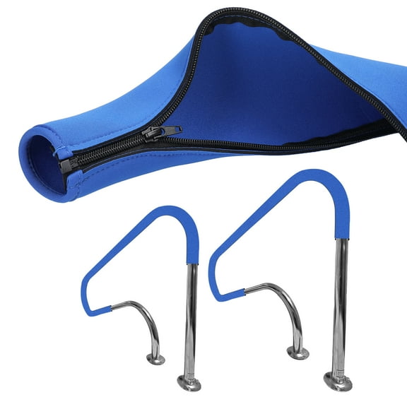Pool Handrail Cover 6ft Swimming Pool Rail Grips Cover Zipper Pool Anti-Slip Hand Rail Cover