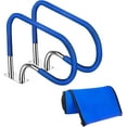 thumbnail image 1 of Pool Handrail Cover with Zipper:2Pcs Rail Grip for Swimming Pool Hand Railing Covers with Zipper, Swimming Pool Hand Railing Covers Anti-Slip Anti-Scald Safety Ladder Rail Grip Sleeve (8FT), 1 of 8