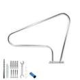 thumbnail image 1 of Pool Handrail,Pool Handle,304 Stainless Steel Rated 375LBS Load Capacity,In Ground Pool Handrail with Nylon Blue Grip Cover for Home Inground Swimming Pool Water Park,Quick Mount, 1 of 7