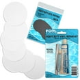 thumbnail image 1 of Pool Above Heavy Duty Vinyl Repair Patch Kit for Above-Ground Pool Liner Repair; Glue and Patch Inflatables; Boat; Raft; Kayak; Air Beds; Inflatable Mattress Repair (White), 1 of 1