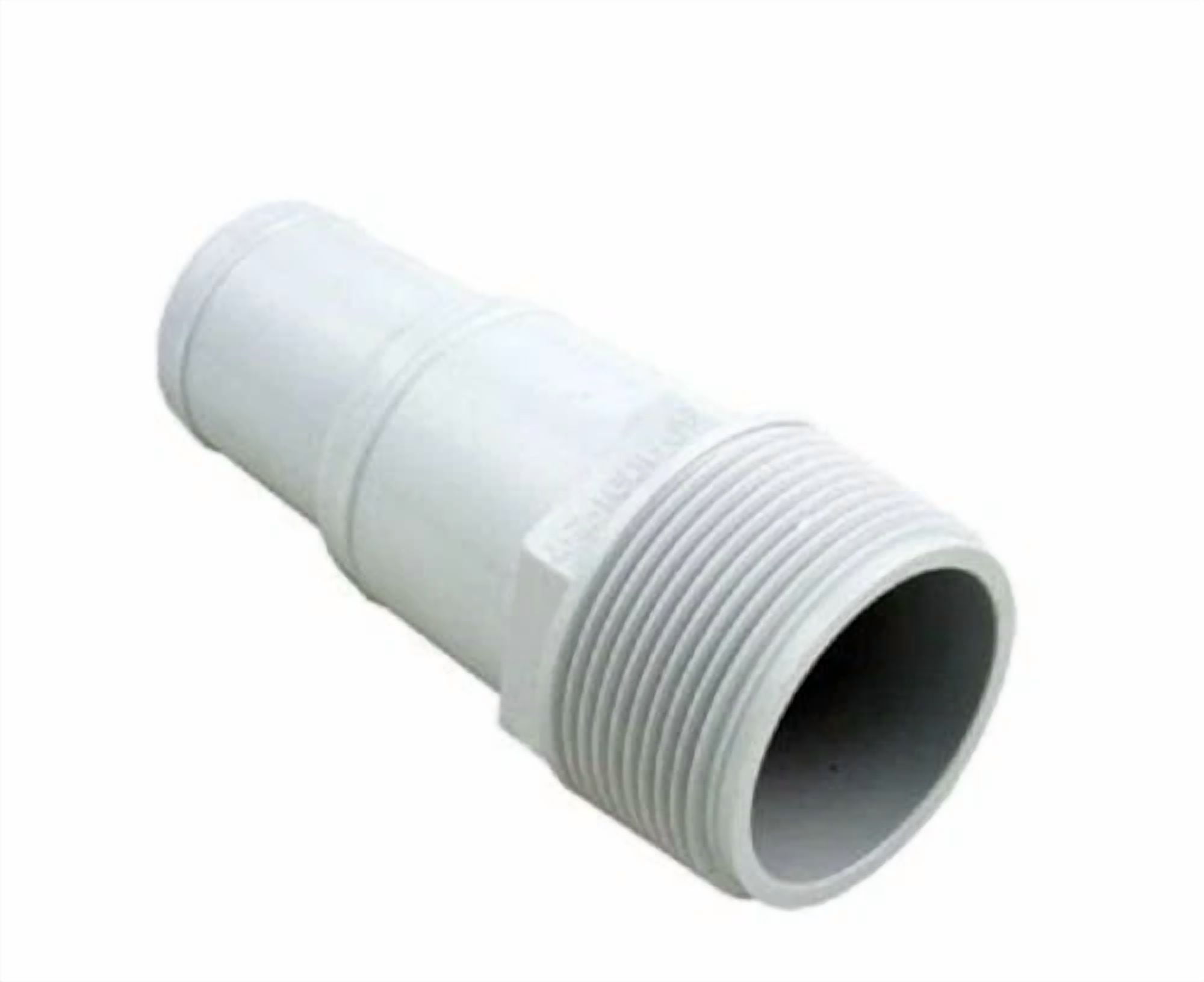 Pool Hose Adapter Fitting 1-1/4" X 1-1/2" Threaded Replaces Hayward Spx1091Z7