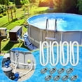 thumbnail image 1 of Pool Hose Replacement Kit with Flexible Durable Hose and Quick Connect Fittings for Easy Installation on Above Ground Pool Filter Pump Systems, 1 of 4