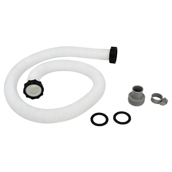 Pool Hoses for Above Ground 1.5" Diameter 59" Long Accessory Swimming Pool Replacement Hose Filter Pump Hose Compatible with Pump Models