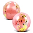 thumbnail interactive-video image 1 of Pool Inflatable Ball 16" Rose Gold, 1 of 2