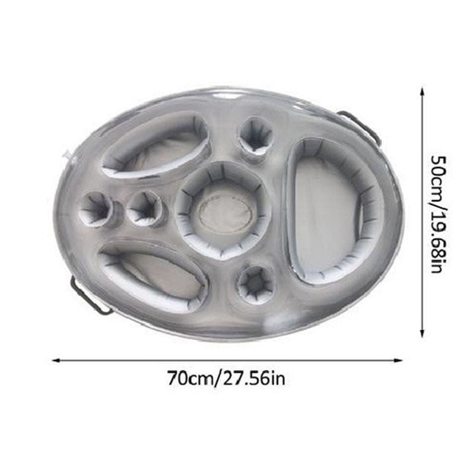 Pool Inflatable Floating Can Beverage Cooler for Swimming, Boating, Tubing