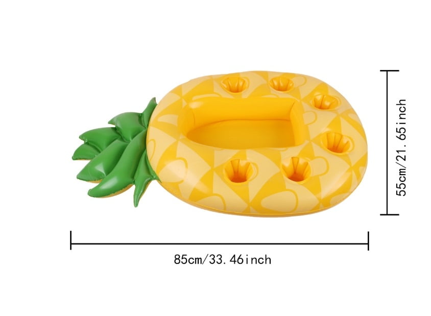 Pool Inflatable Floating Can Beverage Cooler for Swimming, Boating, Tubing