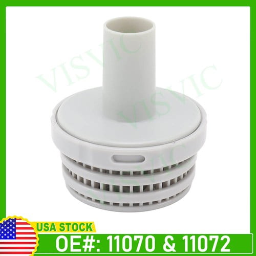 Pool Inlet Outlet Strainer Connector Kit Replaces 11070 11072 25022E, Fits 1.25 Inch Hose Hand-Tighten, 1 Kit