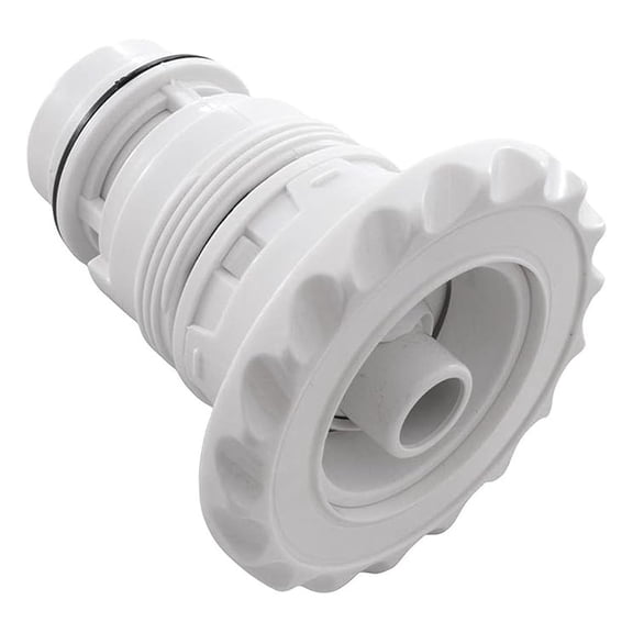 Pool Jet Return Fitting 210-6090 Deluxe Rotating Jet Internal White; Replacement Eyeball Return; Universal Fit for Inground Pools; Adjustable Water Circulation; Pool Accessories