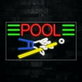 thumbnail image 1 of Pool-LED Neon Sign 33"L x 18"H #30695, 1 of 3