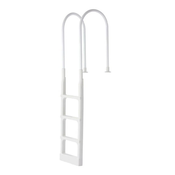 Pool Ladder 4-Step with Handrails - 300 lb Capacity - Inground & Above Ground Pools - Heavy Duty Pool Steps for Easy Entry & Exit