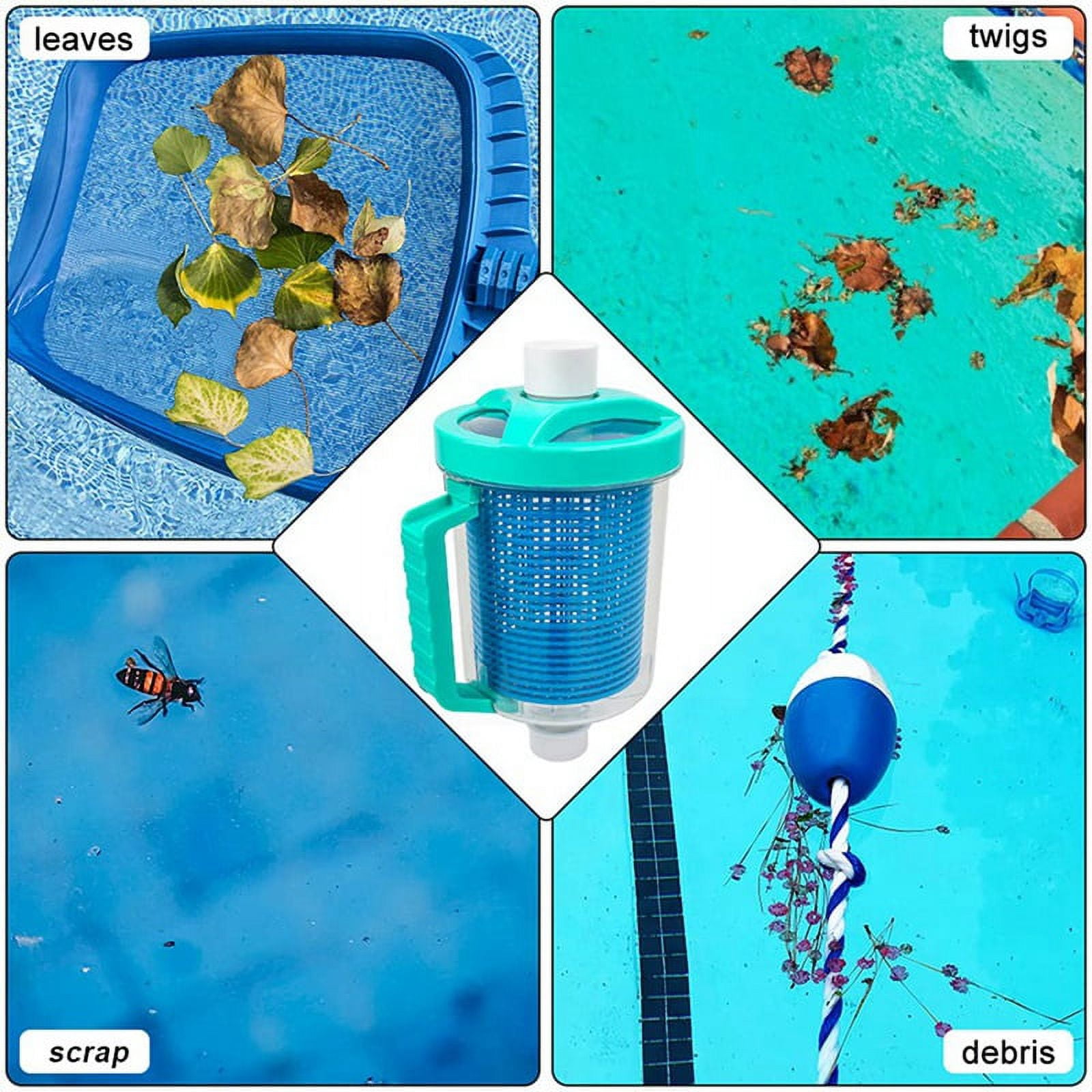 Pool Canier Pool Leaf Canister, Leaf Catcher Canister Professional Large Capacity ...