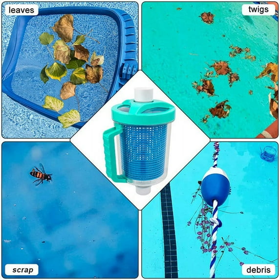 Pool Leaf Canister, Catcher Canister Professional Large Capacity with Mesh Basket